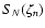 $S_N (\zeta_n)$