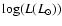 $\log(L(L_\odot))$