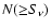 $N({\geq}S_{\nu})$