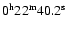 $0^{\rm h}22^{\rm m}40.2^{\rm s}$