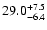 $29.0^{\rm +7.5}_{-6.4}$