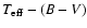 $T_{\rm eff}-(B-V)$