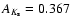 $A_{K_{\rm s}}=0.367$
