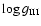 $\log g_{\rm III}$