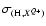 $\sigma_{({\rm H}, X^{Q+})}$