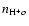 $n_{{\rm H}^+o}$
