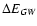 $\Delta E_{GW} $