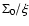 $\Sigma_{0}/\xi$