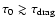 $\tau_{\rm0} \gtrsim \tau_{\rm drag}$