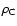 $\rho_{\rm C}$