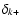 $\delta_{k+}$