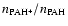 $n_{\rm PAH^+}/n_{\rm PAH}$