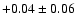 $+0.04\pm0.06$