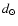 $d_{\odot}$