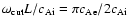 $\omega_{\rm cut}
L/c_{\rm Ai}= \pi c_{\rm Ae}/2c_{\rm Ai}$