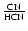 $\frac{\rm CN}{\rm HCN}$