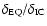 $\delta_{\rm EQ}/\delta_{\rm IC}$