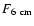 $F_{6~\rm cm}$