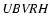 ${\it UBVRH}$
