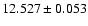 $12.527\pm0.053$