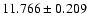 $11.766 \pm 0.209$