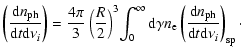 $\displaystyle %
\left({{\rm d}n_{\rm ph}\over{\rm d}t {\rm d}
\nu_i}\right)= {4...
...rm e}} \left({{\rm d}n_{\rm ph}\over{\rm d}
t{\rm d}\nu_i}\right)_{\rm sp}\cdot$