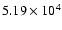 $5.19\times10^4$