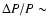 $\Delta P/P\sim$