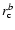 $r_{\rm c}^b$