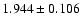 $1.944\pm 0.106$