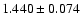 $1.440\pm 0.074$