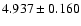 $4.937\pm 0.160$