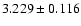 $3.229\pm 0.116$