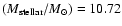 $(M_{\rm stellar}/M_\odot)=10.72$
