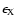 $\epsilon_{\rm X}$