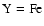 $\rm Y={\rm Fe}$