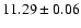 $11.29 \pm 0.06$