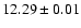 $12.29 \pm 0.01$