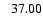 $\phantom{-}37.00$