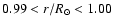 $0.99<r/R_\odot<1.00$