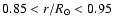 $0.85<r/R_\odot<0.95$