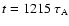 $t=1215~\tau_{\rm A}$