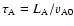 $\tau_{\rm A}=L_{\rm
A}/v_{\rm A0}$