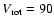 $V_{\rm rot} = 90$