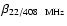 $\beta_{22/408~~{\rm MHz}}$