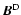 $\vec{B}^{\rm D}$