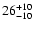 $\rm 26^{+10}_{-10}$