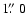 $1\hbox{$.\!\!^{\prime\prime}$ }0$