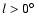 $l>0\hbox{$^\circ$ }$