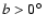 $b>0\hbox{$^\circ$ }$